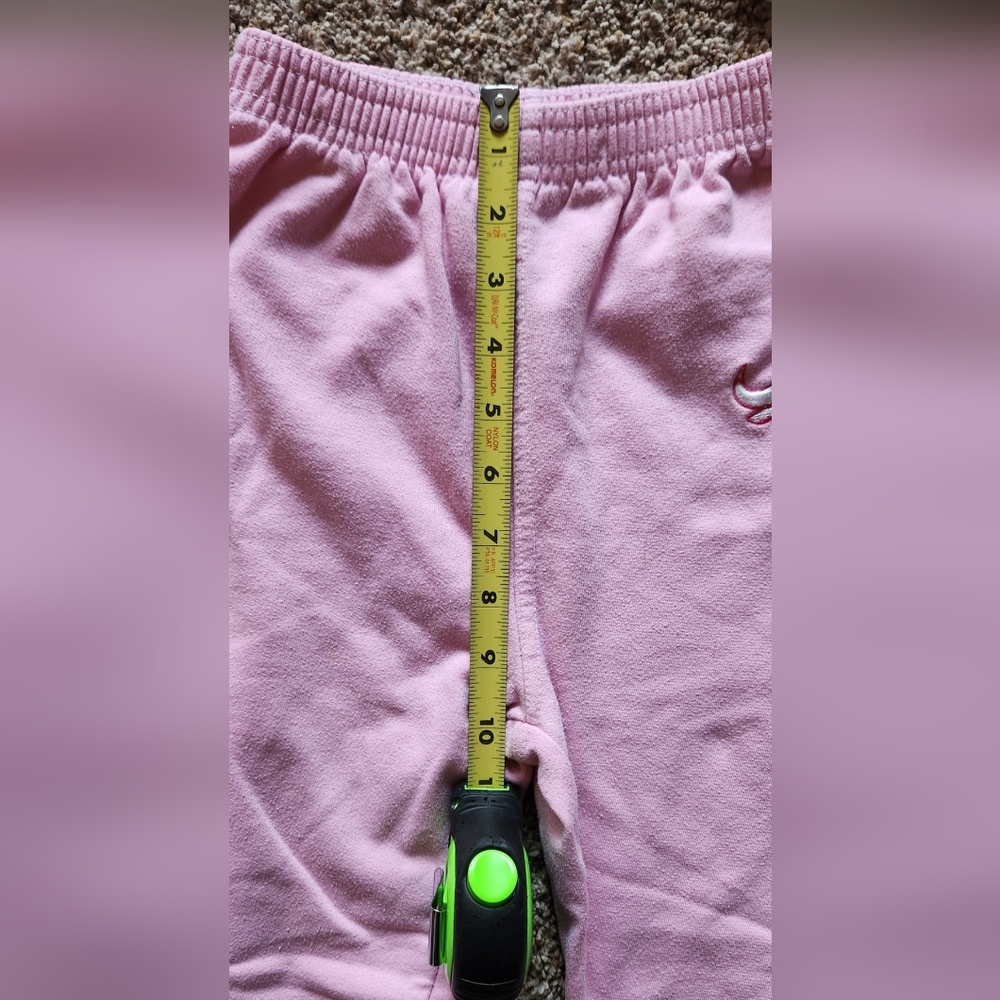 Adidas girl's sweatpants size large 6X, color pink - Picture 6 of 8
